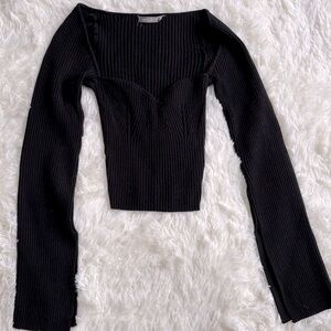 Urban Outfitters Sweetheart Crop Sweater